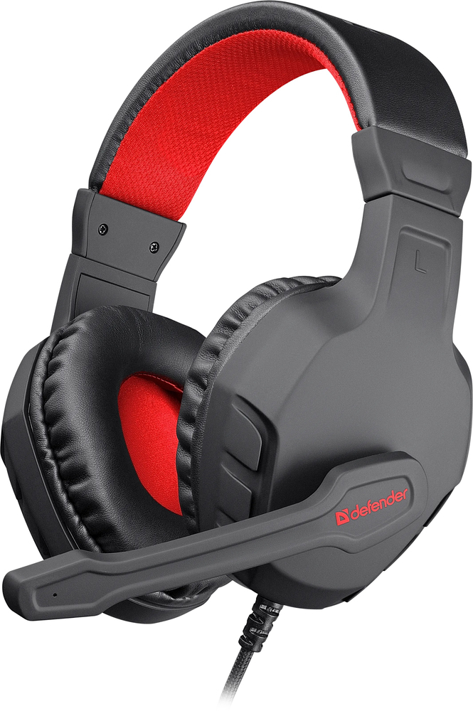Ігрова гарнітура Defender Cujo Black-Red (64505) фото1