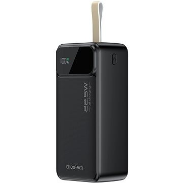 Павербанк Choetech 40000mAh, 22,5W черная фото1