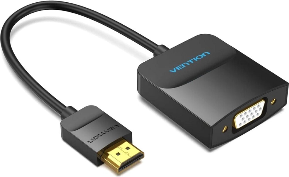 Перехідник Vention HDMI M -> VGA F, 1080P 60Hz, кабель 0,15м (42154_Vention) фото1