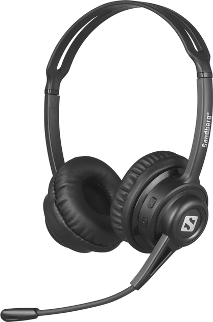 Наушники с микрофоном Sandberg Wireless Headset ANC+ENC фото1