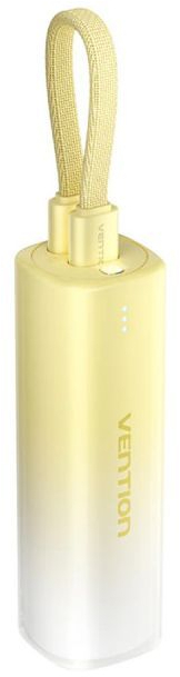 Павербанк Vention 5000mAh 20W PD Gradient Yellow фото1
