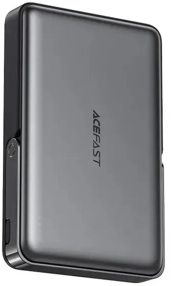 Павербанк Acefast Magnetic Wireless 10000mAh 22.5W PD,QC 3.0 M17 Black фото1