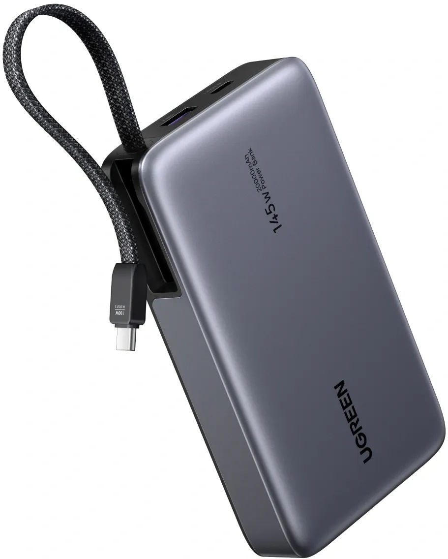 Павербанк Ugreen 20000mAh 145W PD3.1.QC (PB551) Gray фото1