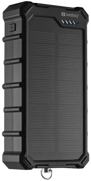 Павербанк Sandberg 20000mAh 22,5W PD Solar Powerbank Camp LED фото1