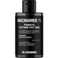 Тоник для лица Mr.Scrubber Niacinamide 1% успокаивающий с ниацинамидом, пробиотиком и пребиотиком 200 мл