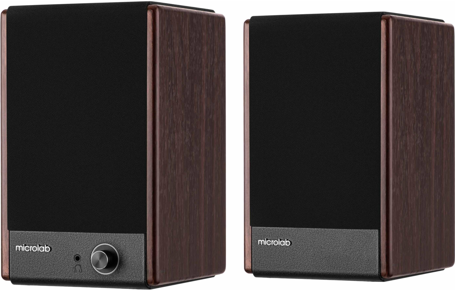 Акустика 2.0 Microlab SOLO 4, 60Вт, коричневая