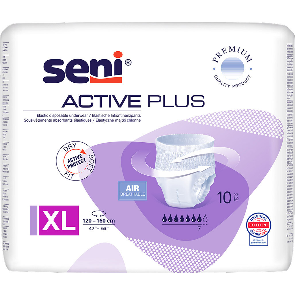 Труси для дорослих Seni Active Plus поглинальні XL 10 шт. фото1