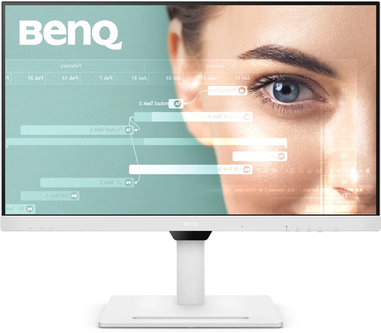 Монітор 31.5" BenQ GW3290QT (9H.LLHLA.TBE) фото1
