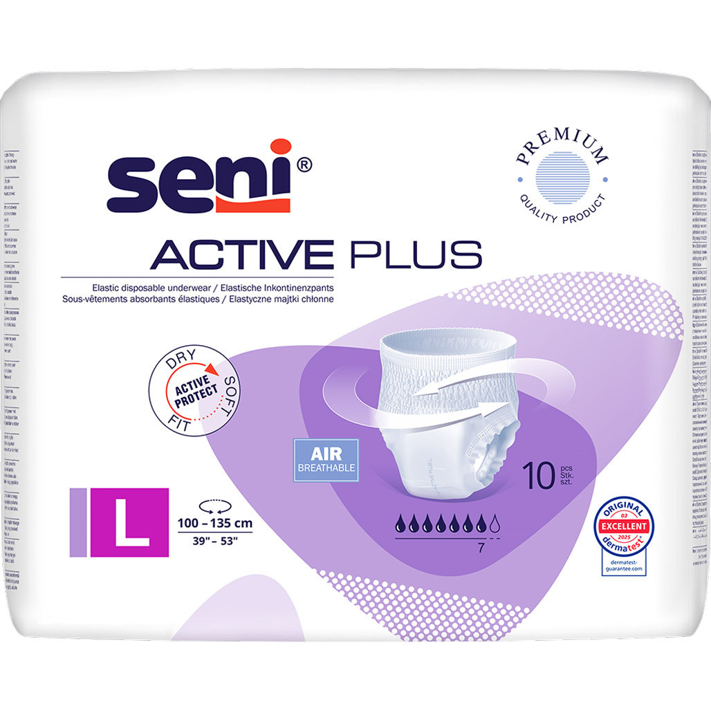 Труси для дорослих Seni Active Plus поглинальні L 10 шт. фото1