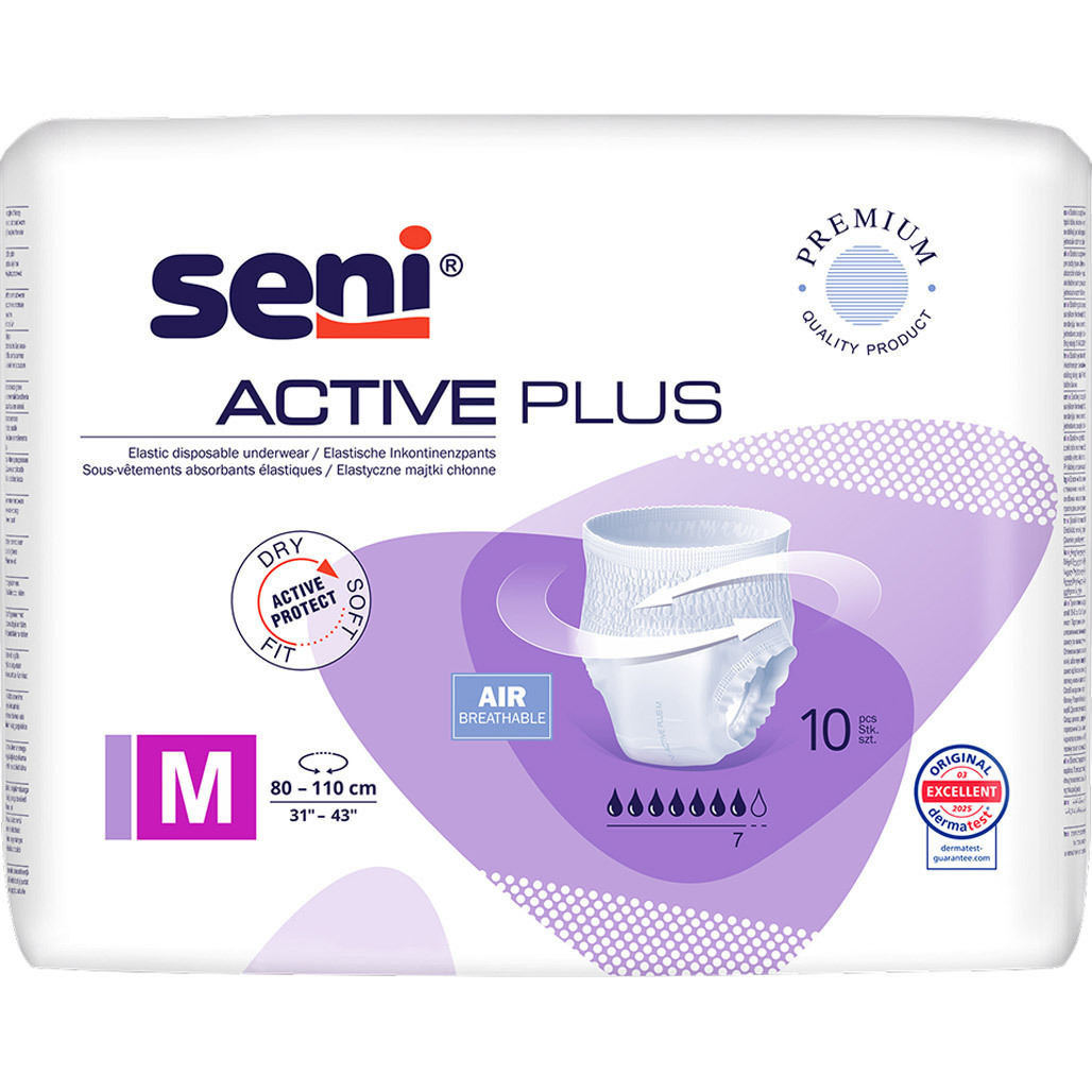 Труси для дорослих Seni Active Plus поглинальні M 10 шт. фото1
