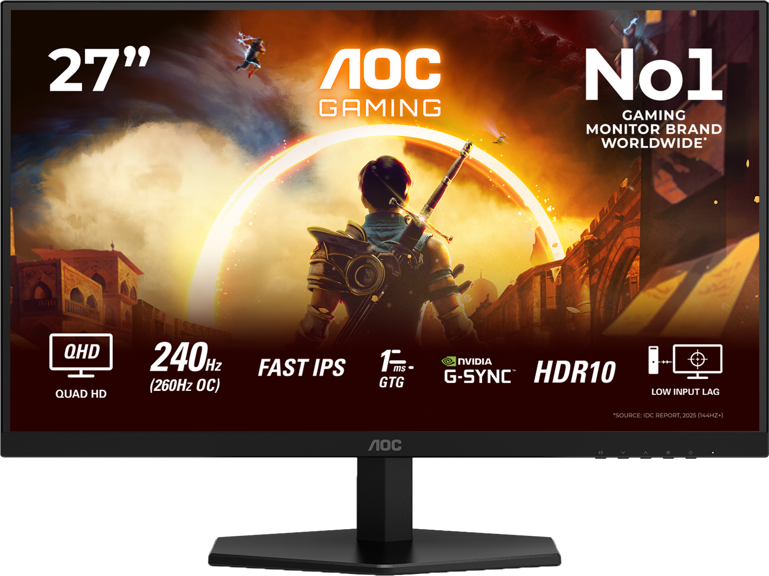Монітор 27" AOC Q27G42ZE фото1
