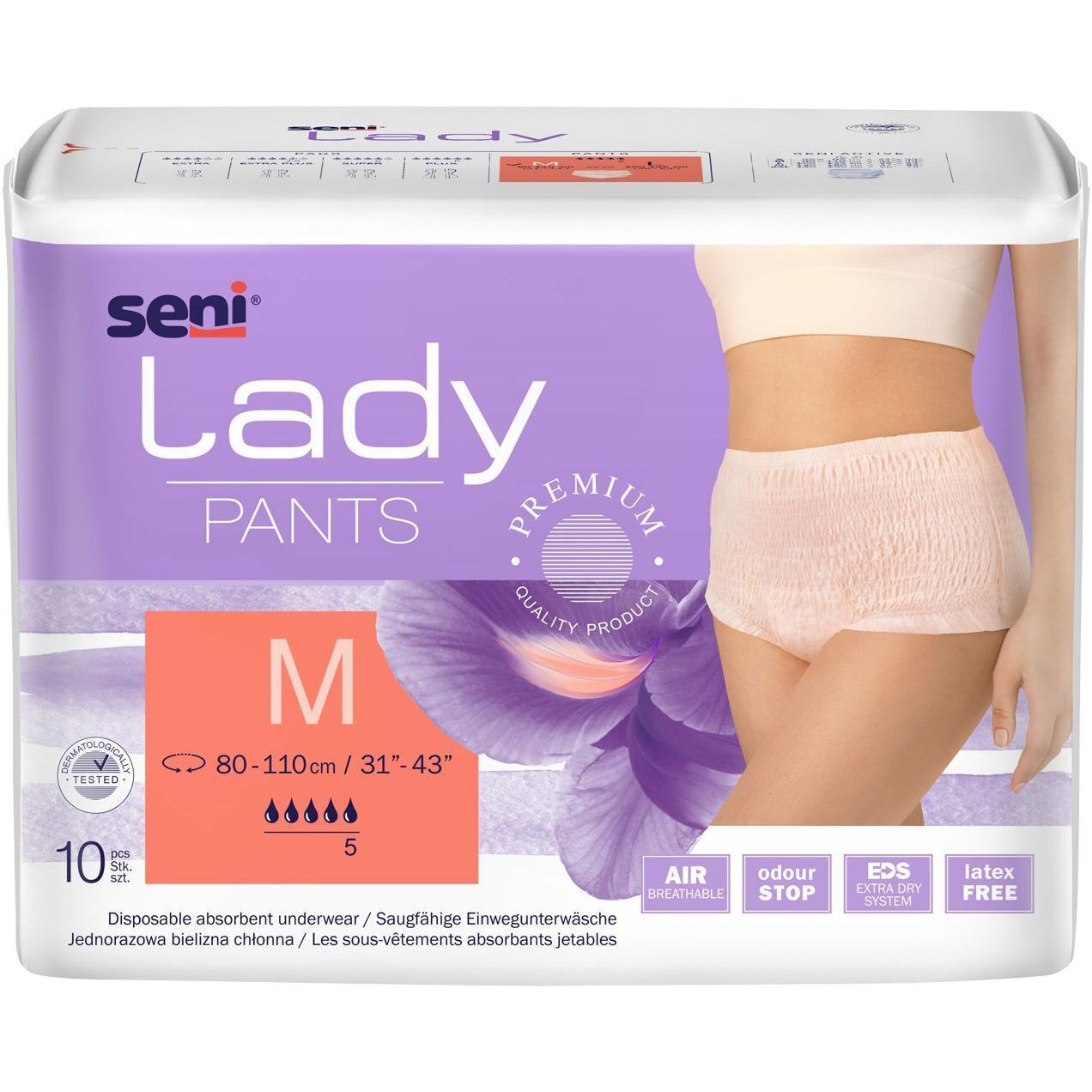 Труси поглинальні для дорослих Seni Lady Pants Medium 10 шт. фото1