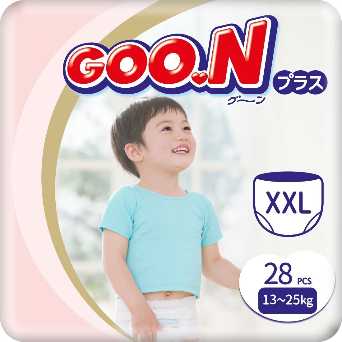 Трусики-подгузники Goo.N Plus ХXL (13-25 кг) 28 шт. для детей унисекс (21000634) фото1