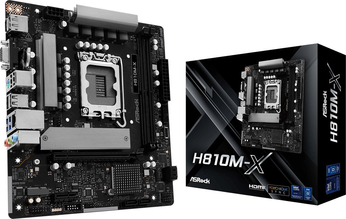 Материнська плата AsRock H810M-H фото1