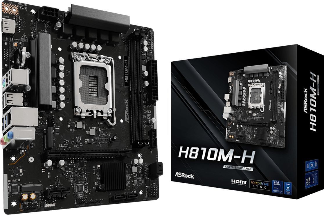 Материнская плата AsRock H810M-H фото1