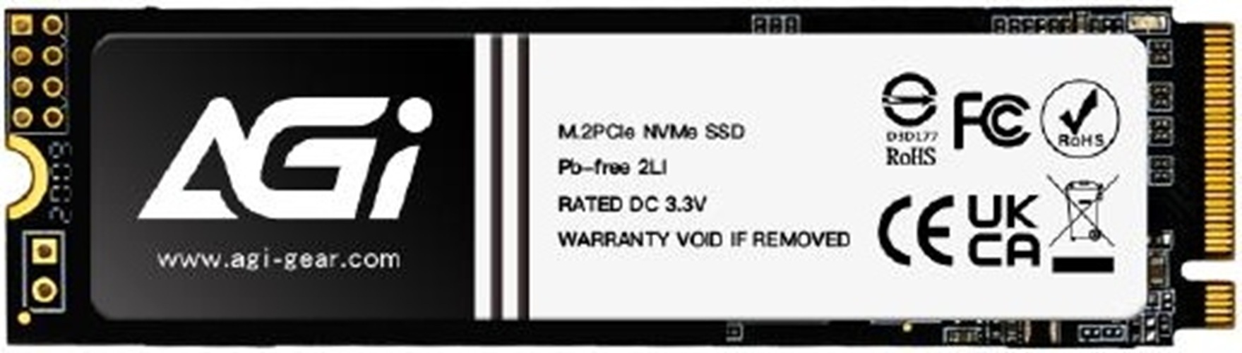 SSD Накопитель 256Gb AGI AI198 M.2 2280 PCIe Gen 3x4 NVMe TLC (AGI256G16AI198)