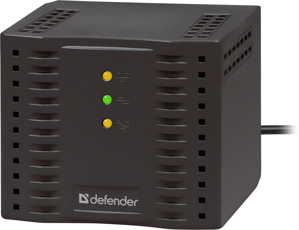 Стабилизатор напряжения Defender AVR Premium 1500 600 Вт (99060) фото1