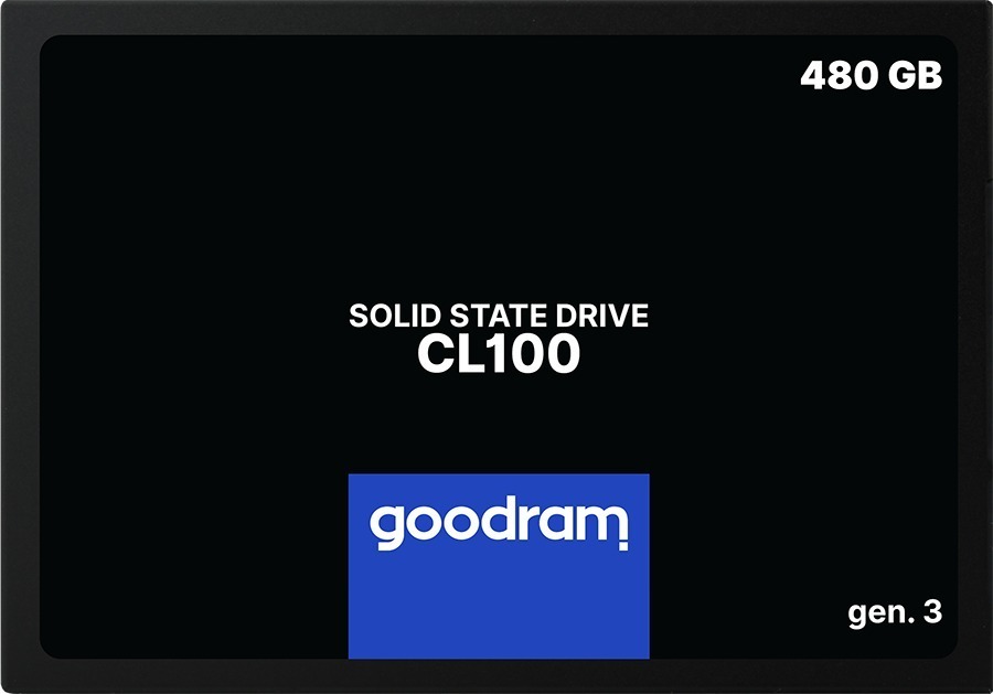 SSD Накопичувач 480Gb GoodRAM CL100 SATA III 2.5" TLC (SSDPR-CL100-480-G3) фото1