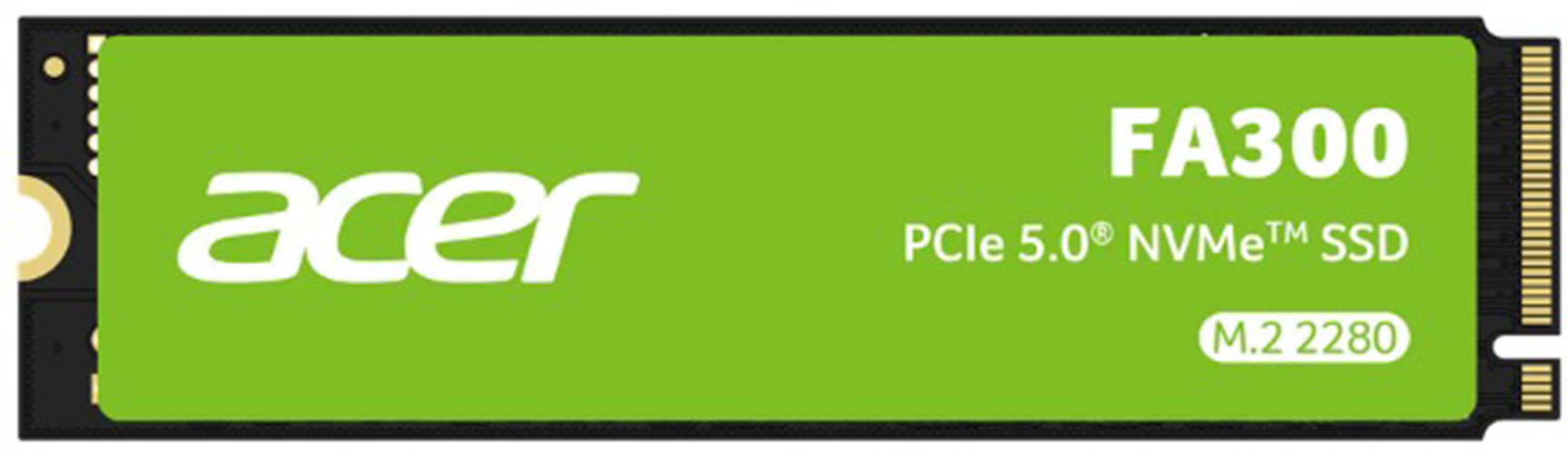 SSD Накопитель 1Tb Acer FA300 M.2 2280 NVMe 2.0 PCIe Gen 5x4 3D NAND (BL.9BWWA.167)