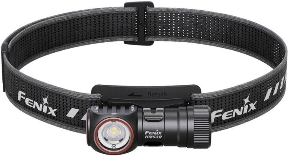 Ліхтар налобний Fenix HM53R, чорний фото1