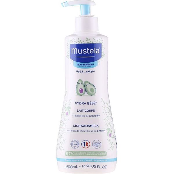 Увлажняющий лосьон для тела Mustela Hydra Bebe 500 мл