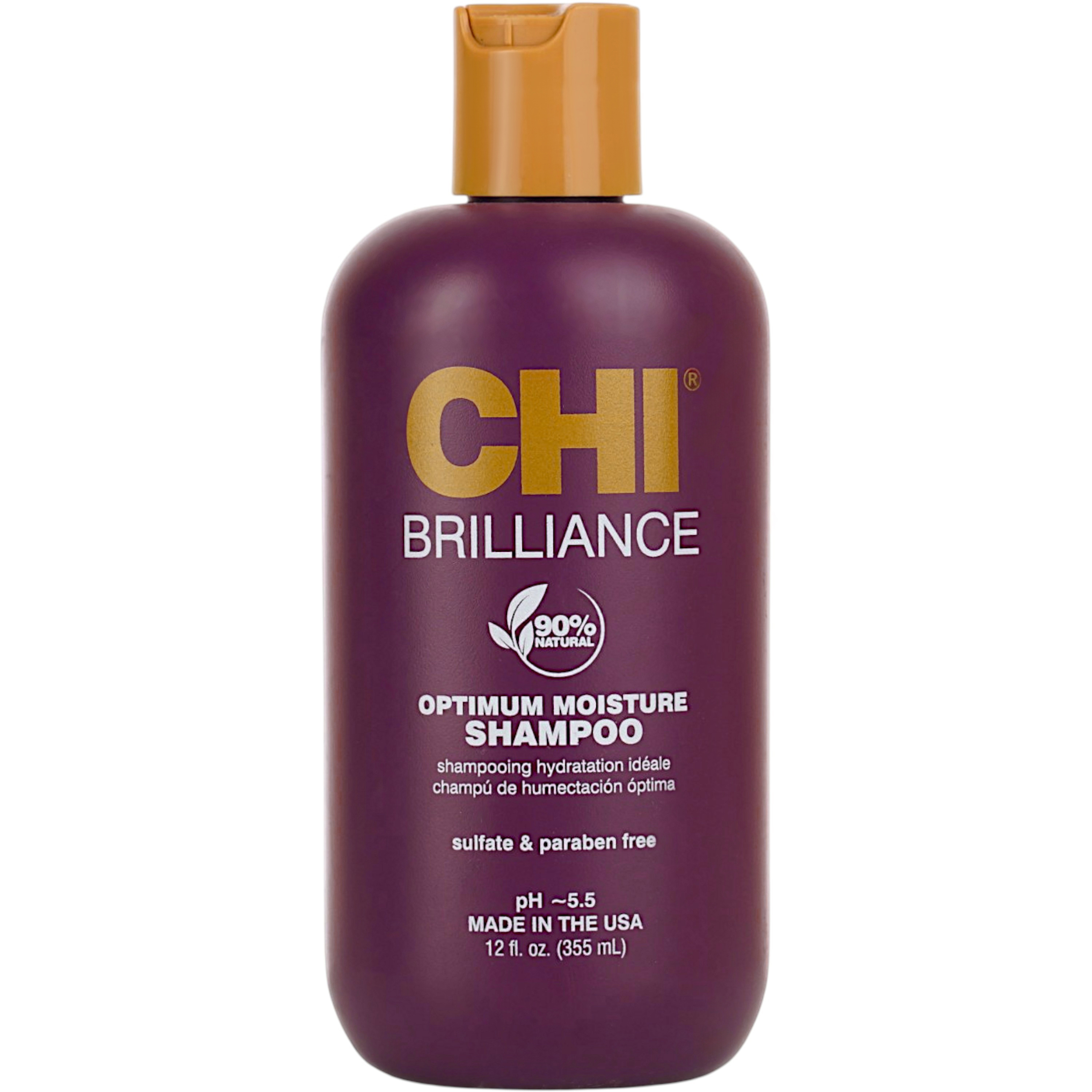 Шампунь для поврежденных волос Deep Brilliance Optimum Moisture CHI 355 мл фото1