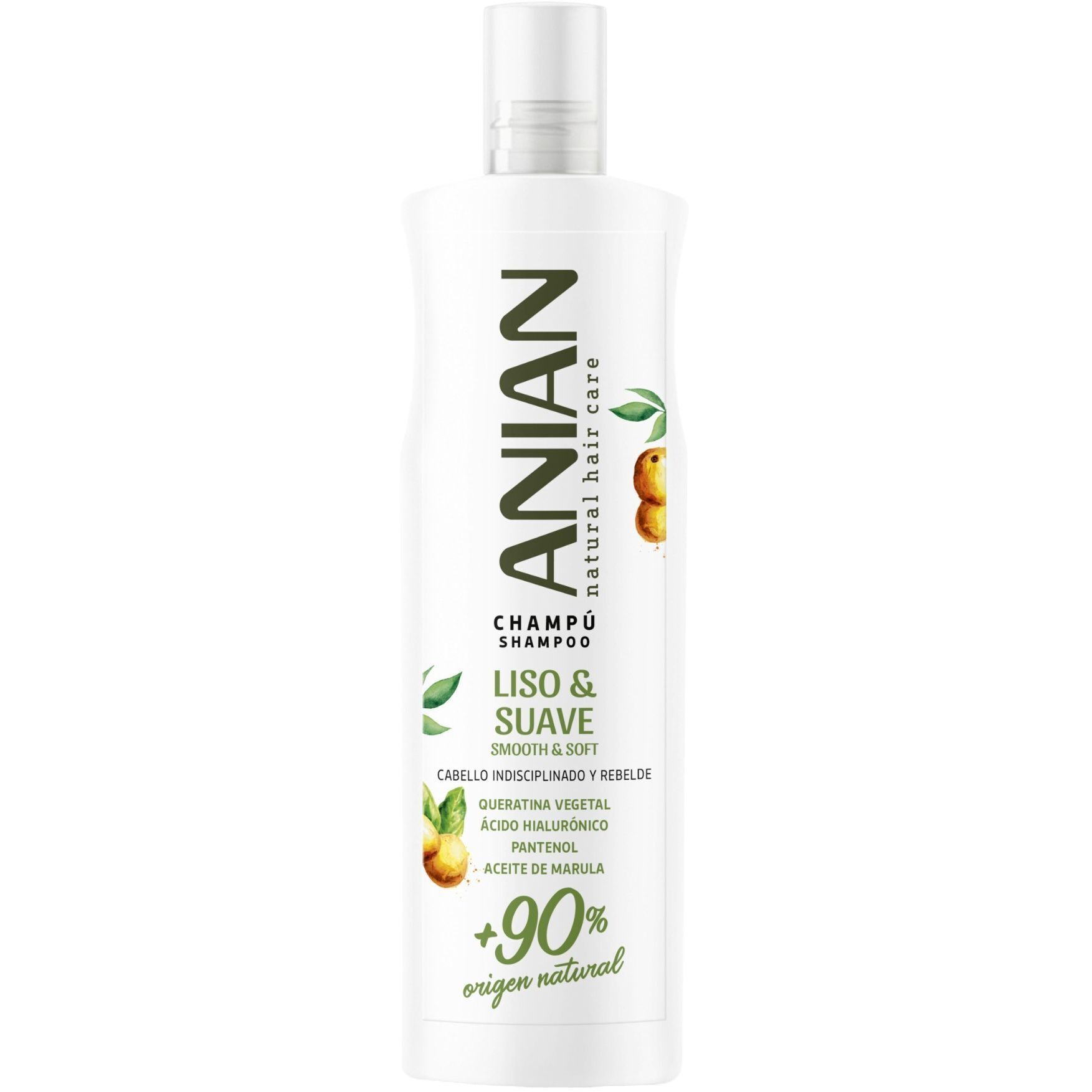 Шампунь Anian Smooth & Soft для непослушных волос 400 мл фото1