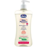 Шампунь-гель Chicco для тіла та волосся Baby Moments Без сліз, для чутливої шкіри, 500 мл (10241.00)
