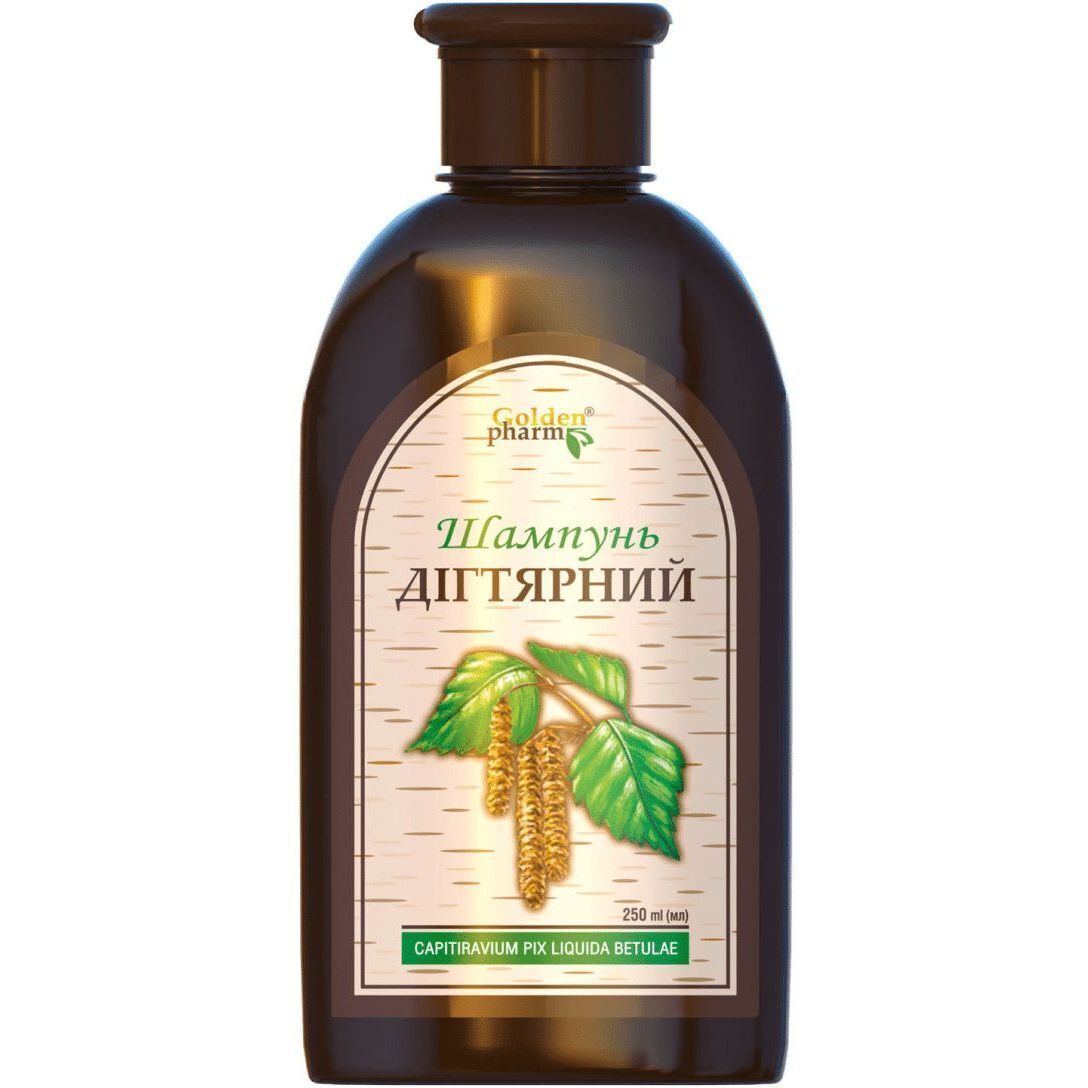 Шампунь Golden Pharm Дегтярный 250 мл фото1