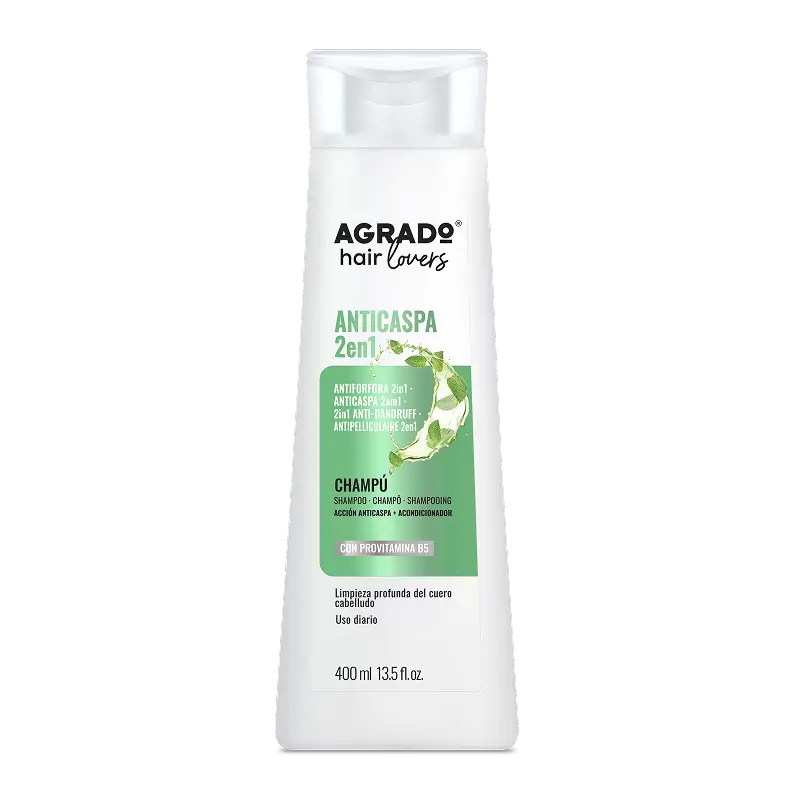 Шампунь Agrado Hair Loves Anticaspa 2in1 Shampoo против перхоти 400 мл фото1
