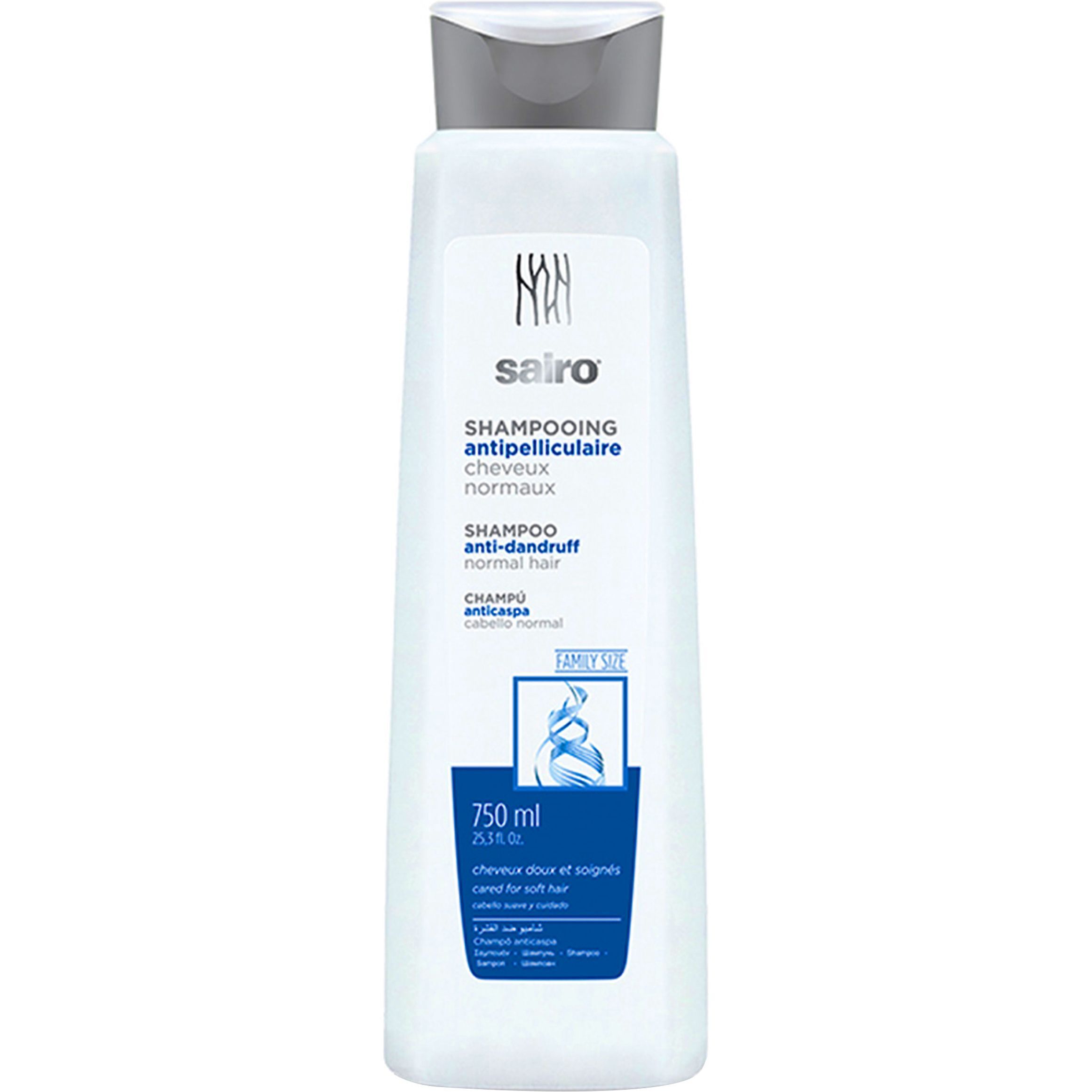 Шампунь від лупи для нормального волосся Sairo Anti-dandruff Shampoo 750 мл фото1