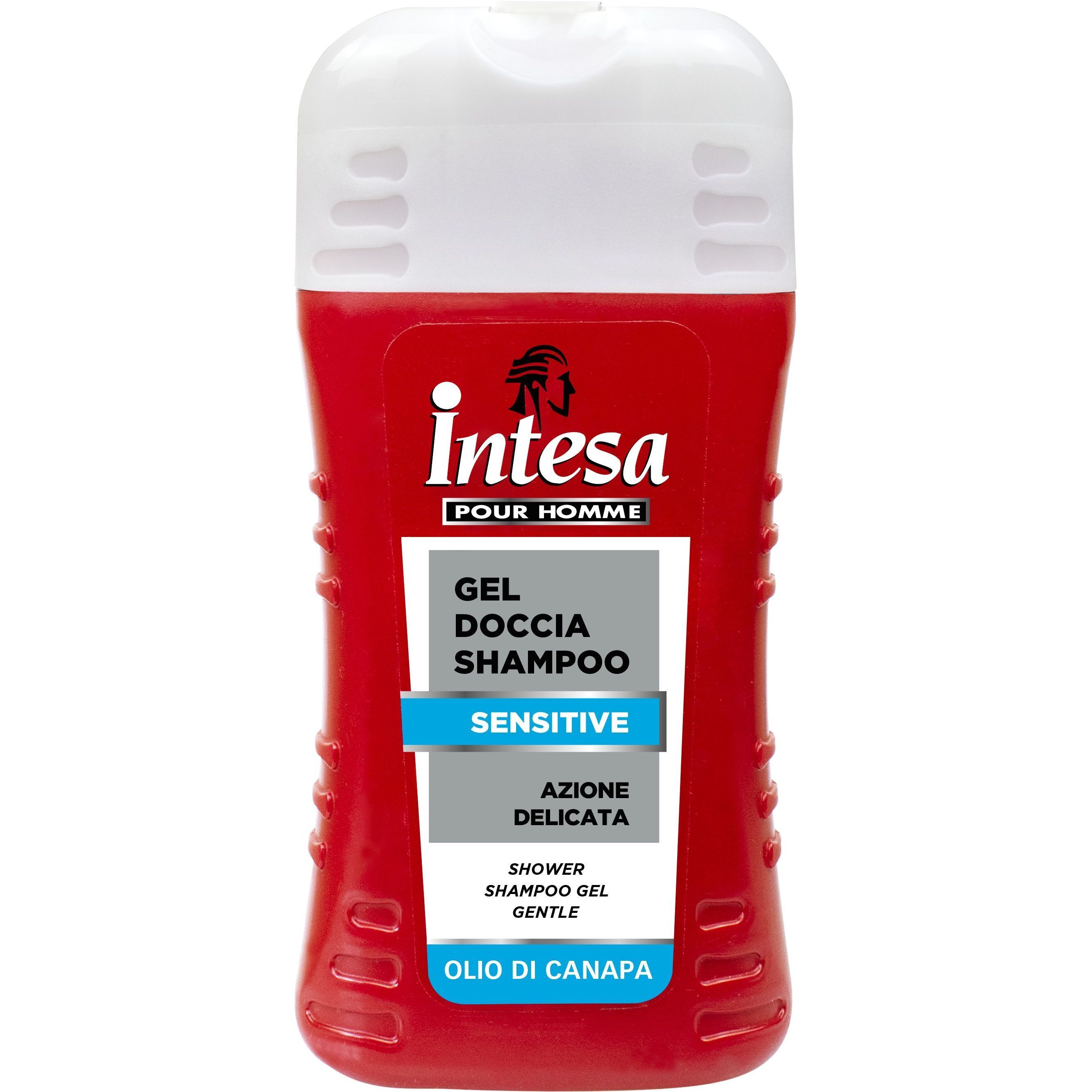 Шампунь-гель для душа Intesa Pour Homme Bath & Shower Shampoo Sensitive 250 мл фото1
