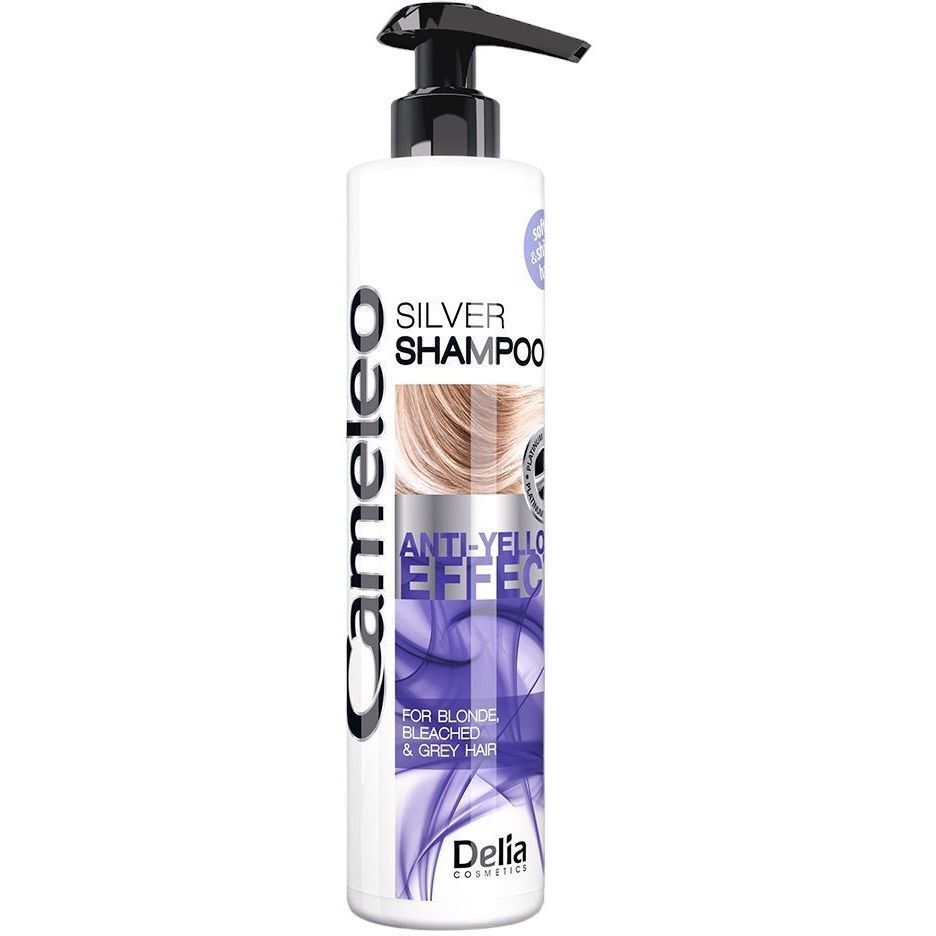 Шампунь Delia Cosmetics Cameleo Silver Anti-Yellow Effect 250 мл фото1