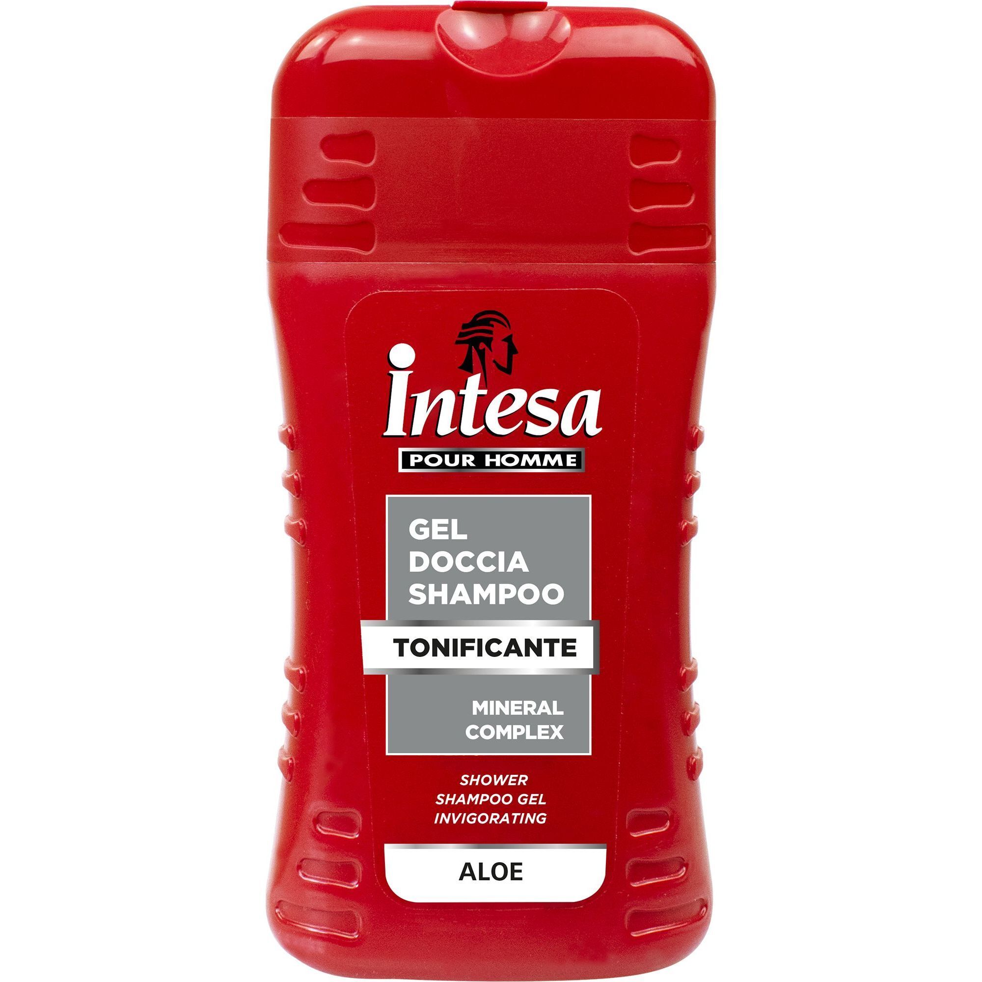 Шампунь-гель для душа Intesa Pour Homme Bath & Shower Shampoo Aloe 250 мл фото1