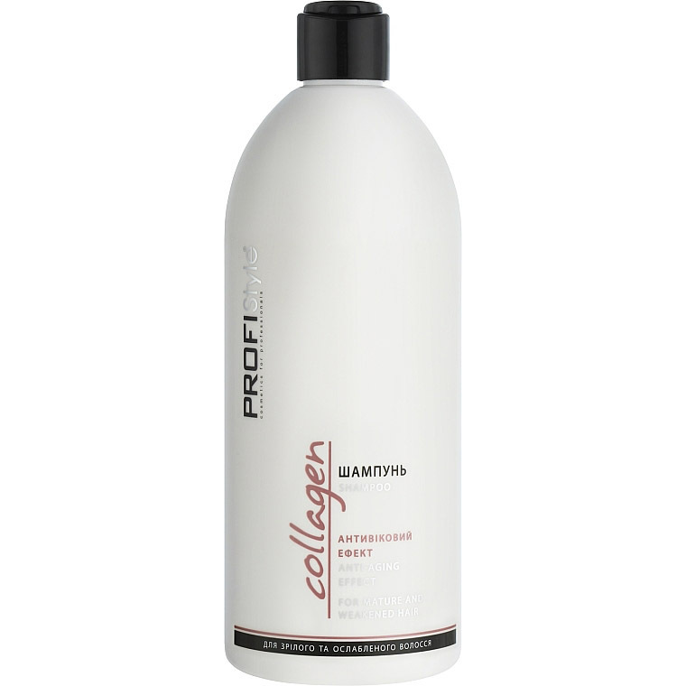 Шампунь для волос ProfiStyle Collagen Shampoo Антивозрастной эффект 500 мл фото1