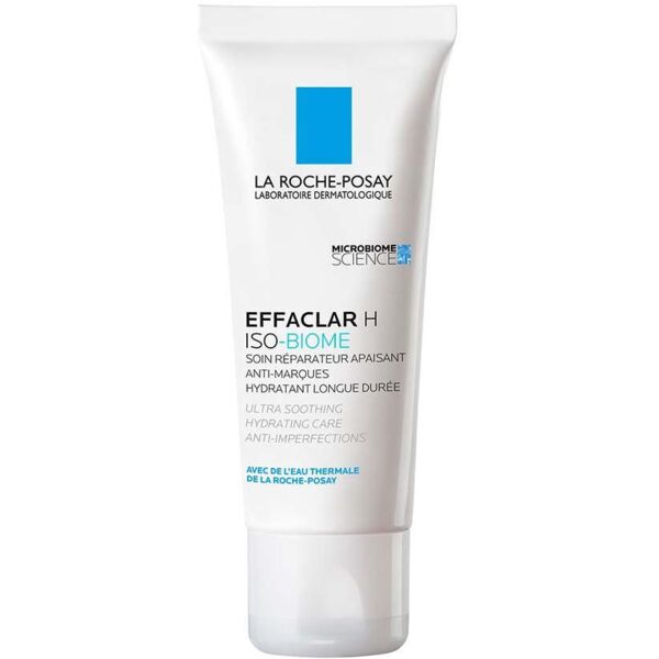 Успокаивающий восстанавливающий увлажняющий крем La Roche-Posay Effaclar H Iso-Biome для обезвоженной чувствительной кож