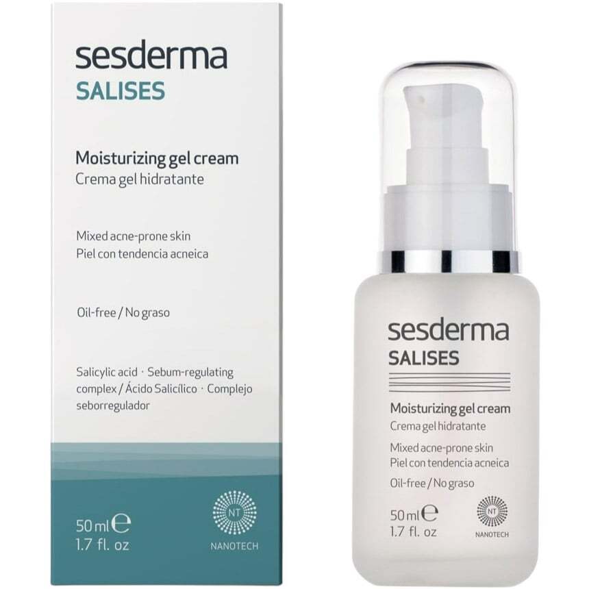 Увлажняющий крем-гель для лица Sesderma Salises Moisturizing Gel Cream 50 мл фото1