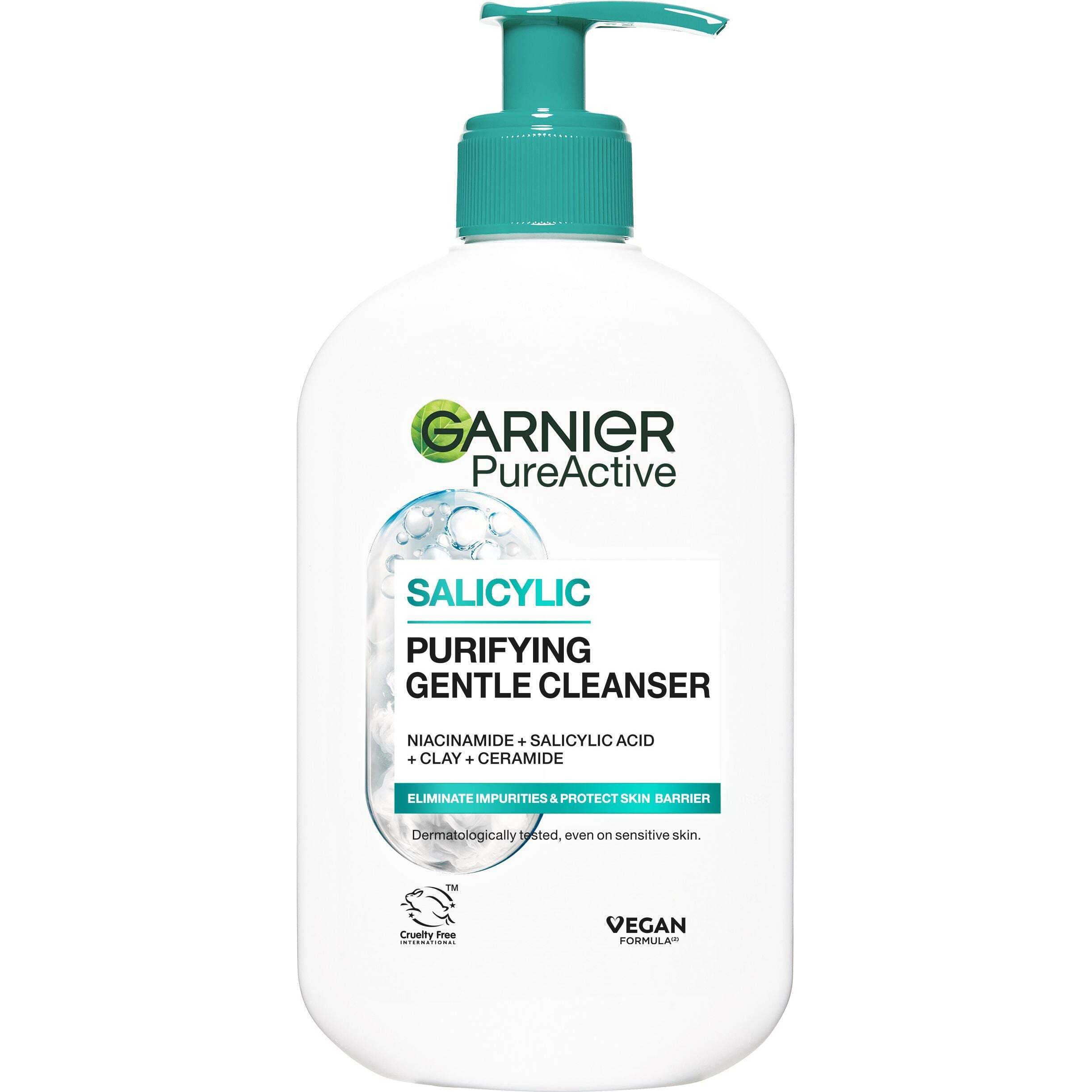 Увлажняющий гель для интенсивного очищения Garnier Pure Active 250 мл фото1