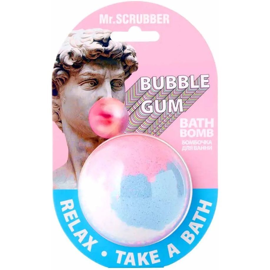 Бомбочка для ванни Mr.Scrubber Bubble Gum 200 г фото1