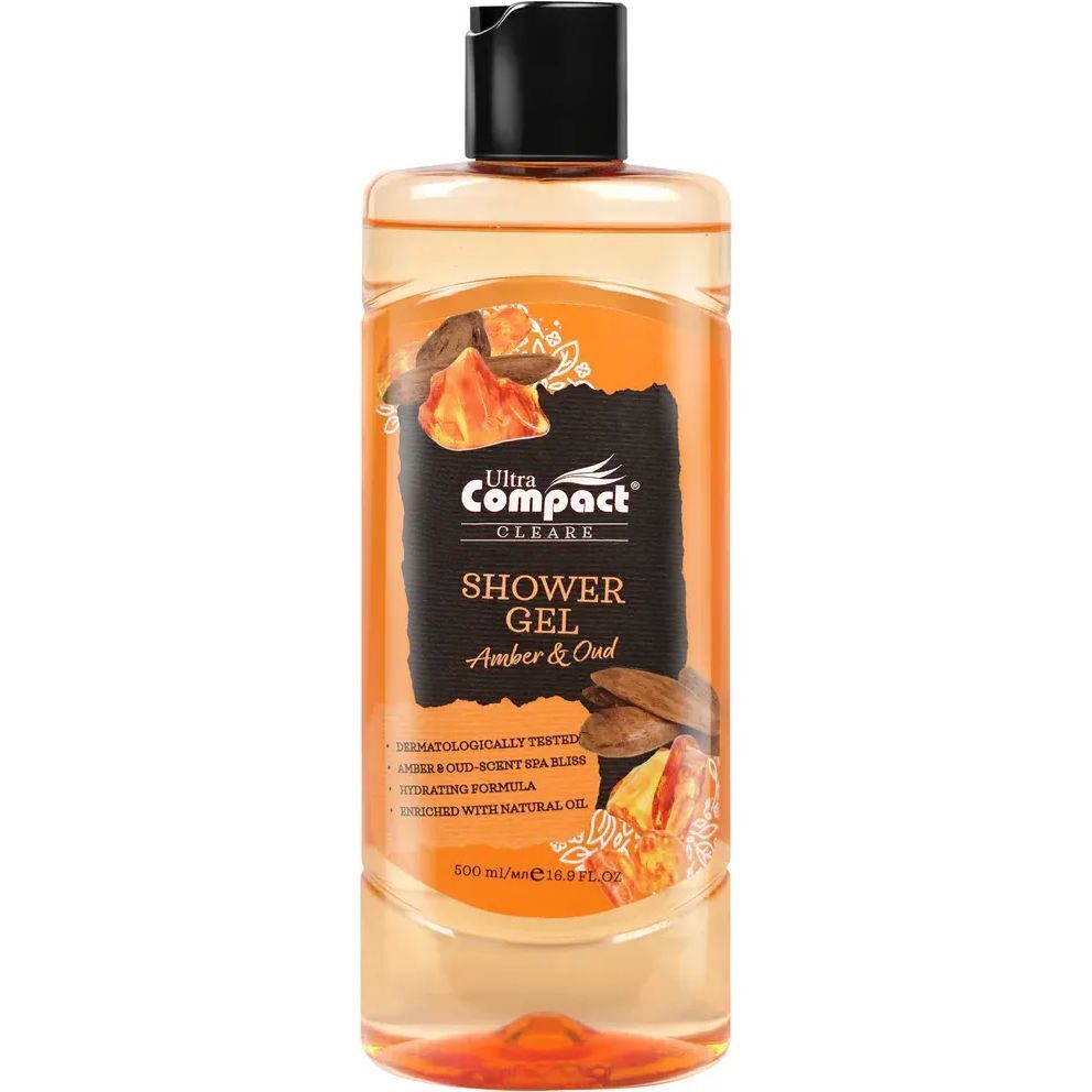 Гель для душу Ultra Compact Amber&Oud 500 мл фото1