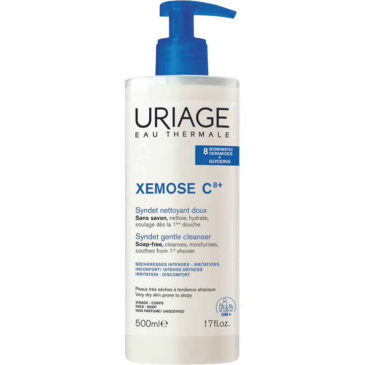 М'який очищаючий гель Uriage Xemose Syndet 500 мл фото1