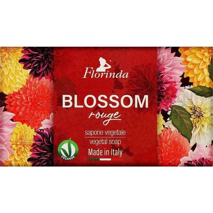 Мило натуральне Florinda Червоні квіти 200 г фото1