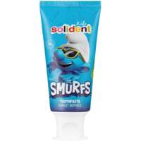 Натуральная зубная паста Solident Kids / лесные ягоды The Smurfth с фтором 1000 ppm
