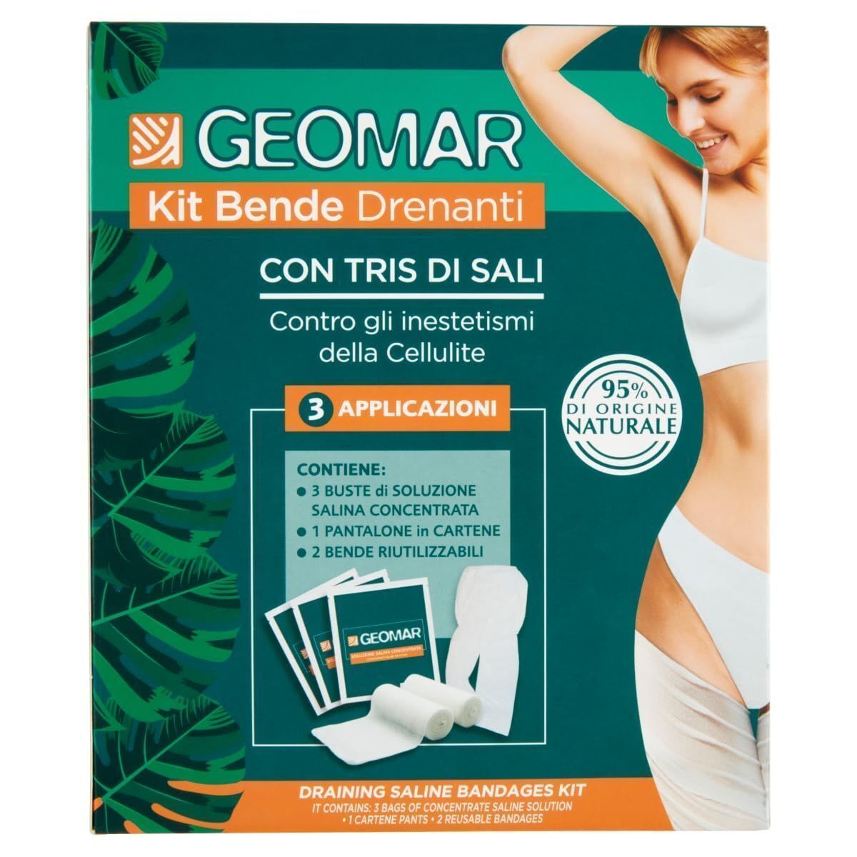 Набор для борьбы с целлюлитом Geomar Bandages Kit (120281) фото1