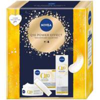 Набор женский Nivea Q10 Power Effect 2024: Дневной крем против морщин 50 мл + Крем для кожи вокруг глаз 15 мл