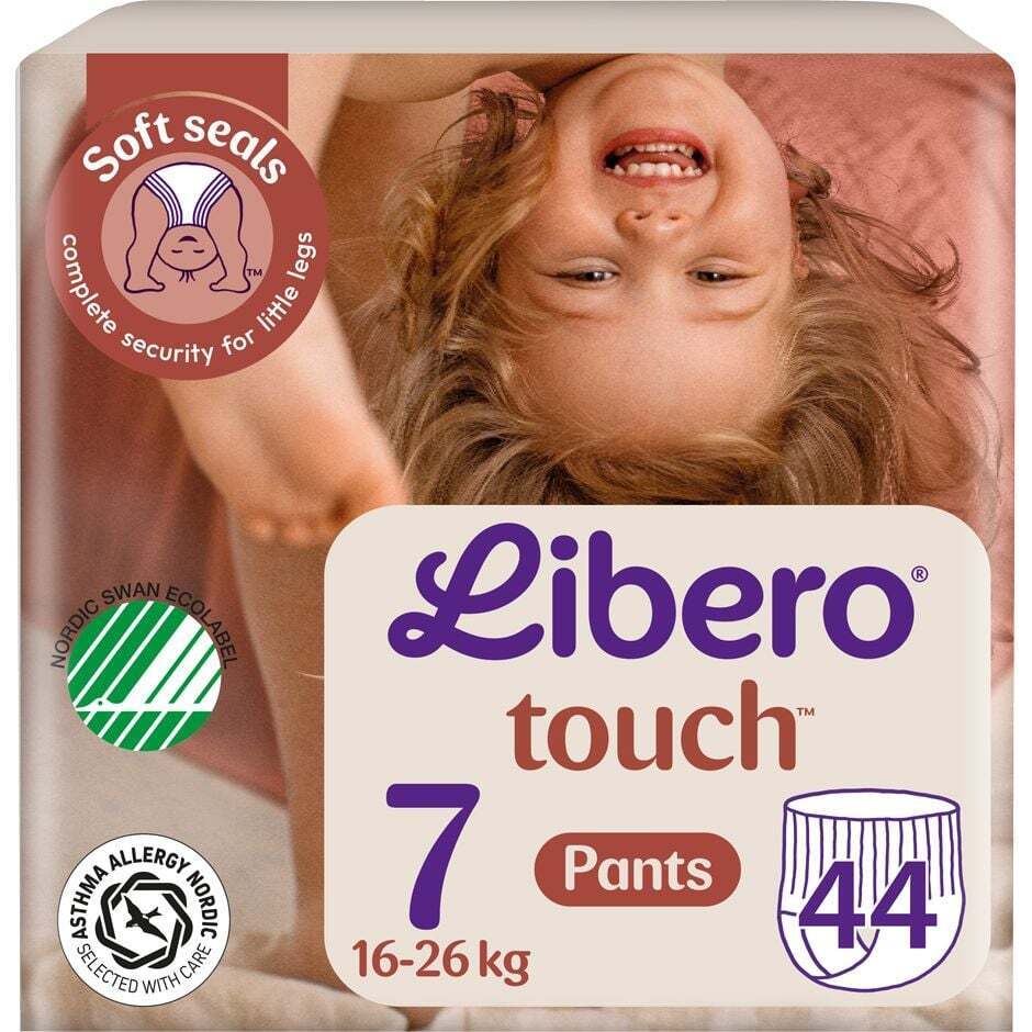 Набір підгузки-трусики Libero Touch Pants 7 (16-26 кг) 44 шт. фото1