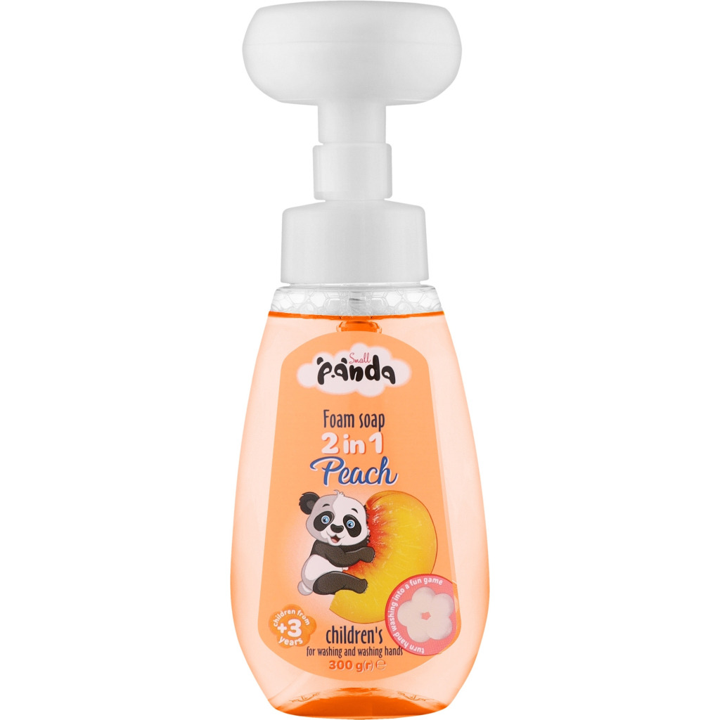 Мило-пінка дитяча Small Panda Peach 300 мл фото1