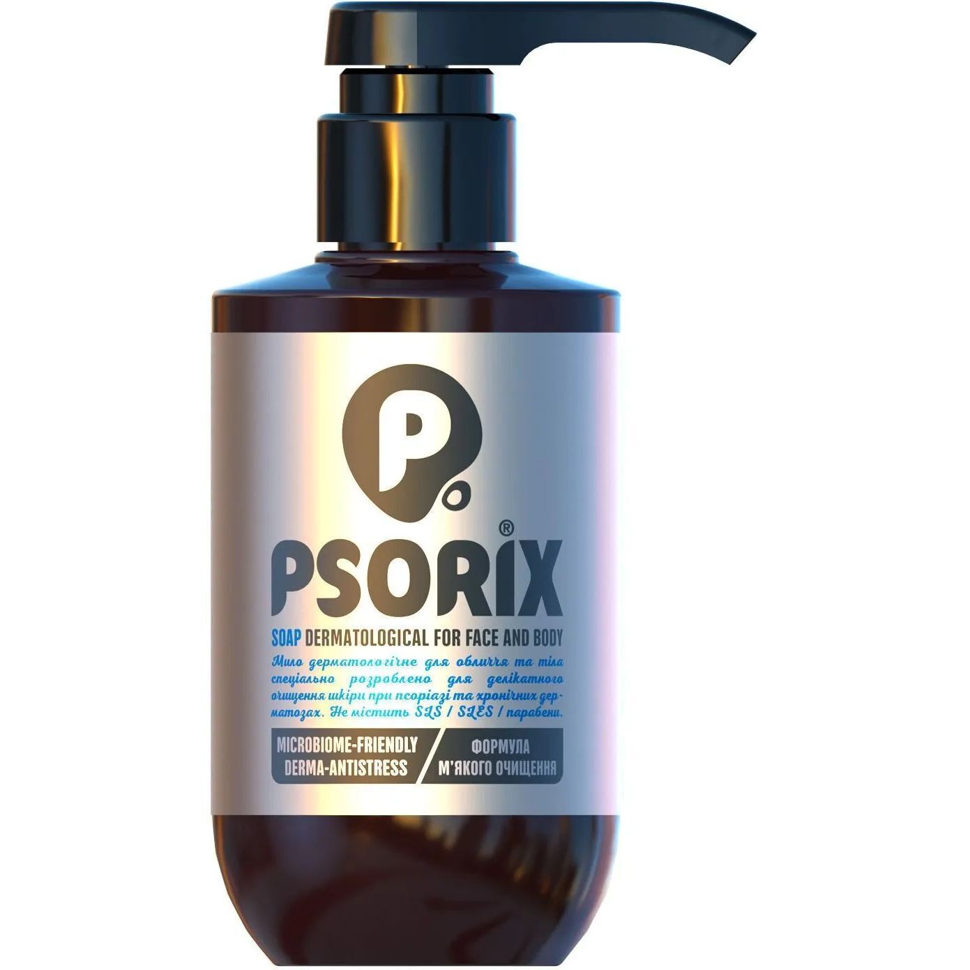 Мило рідке дерматологічне ФітоБіоТехнології Psorix 300 мл фото1