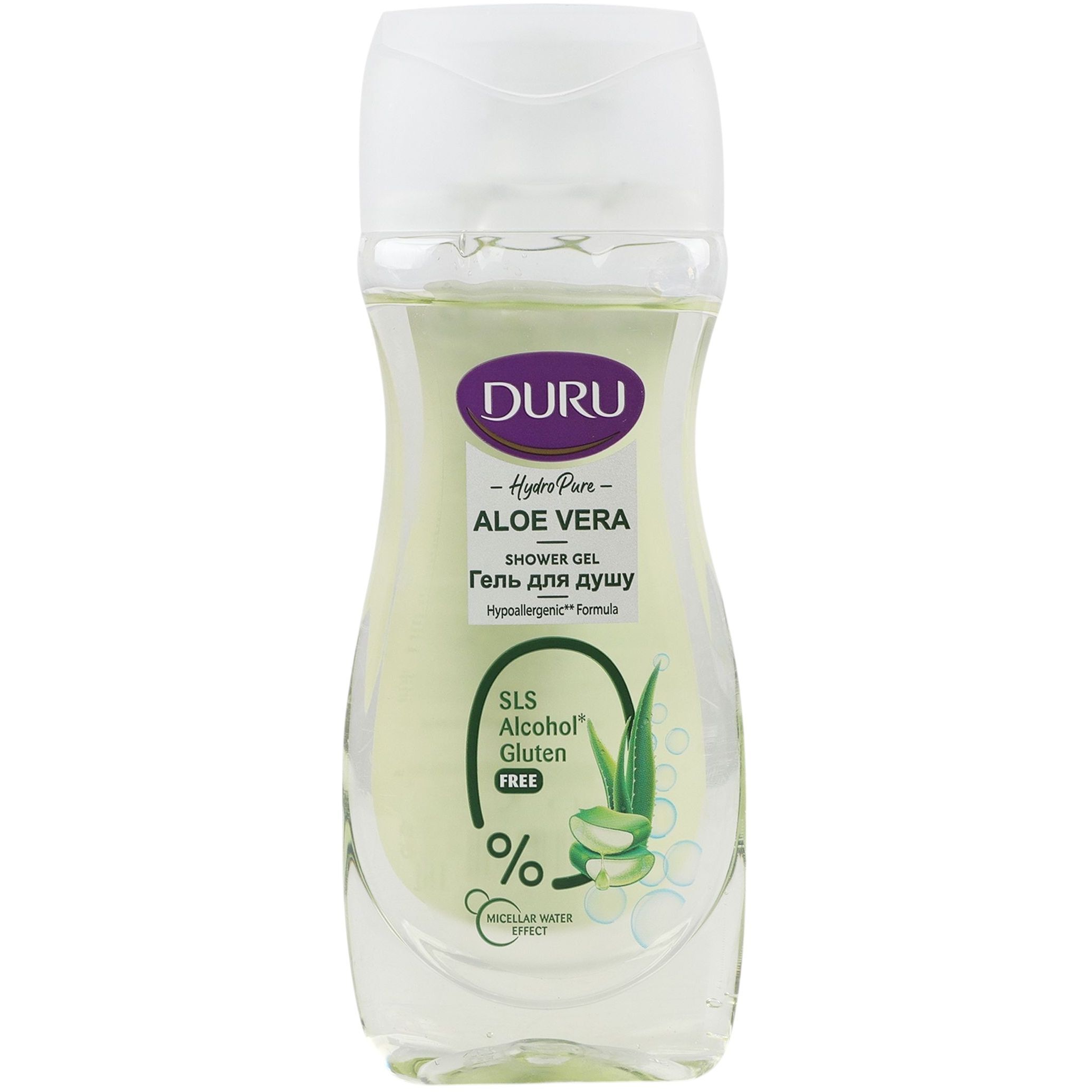 Гель для душа Duru Hydro Pure Aloe Vera 250 мл фото1