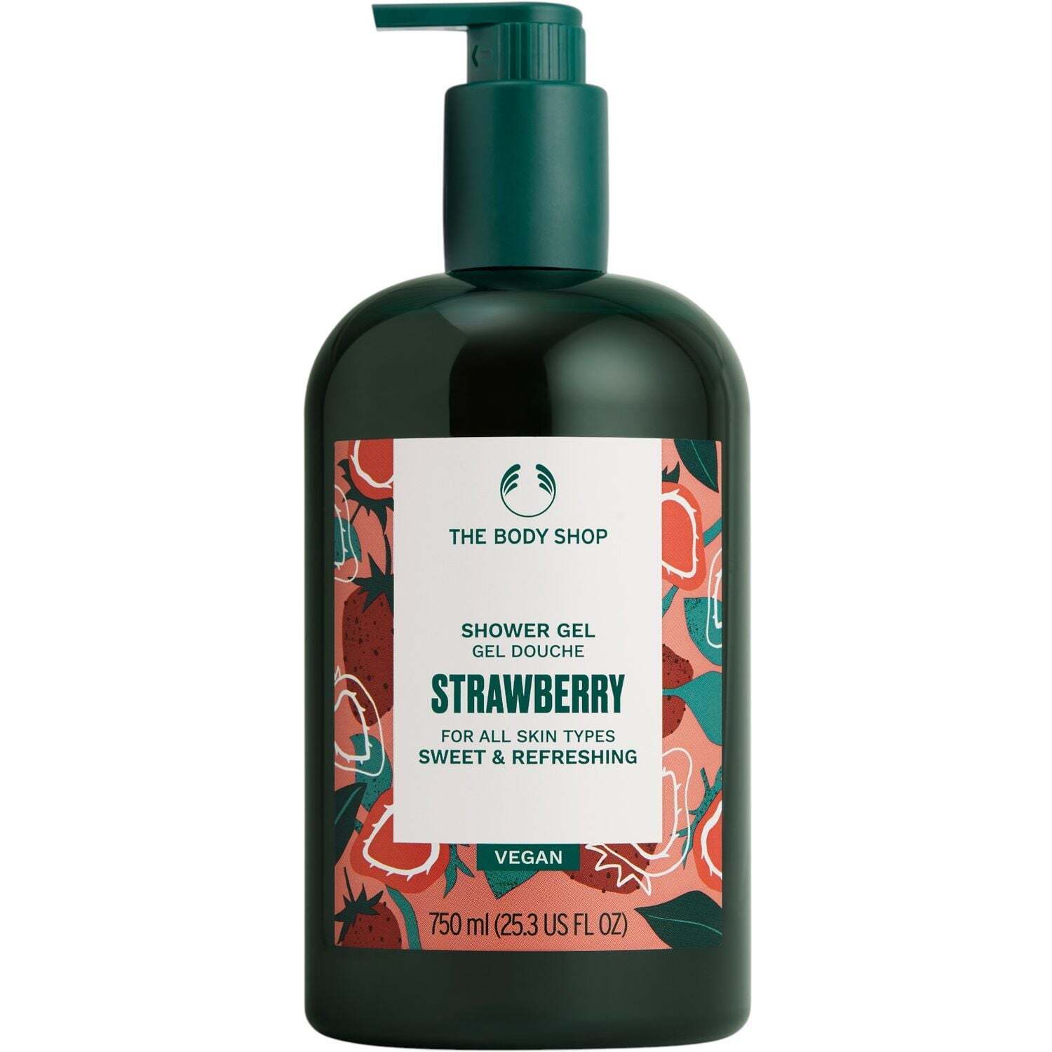 Гель для душа The Body Shop Клубника 750 мл (1089123) фото1